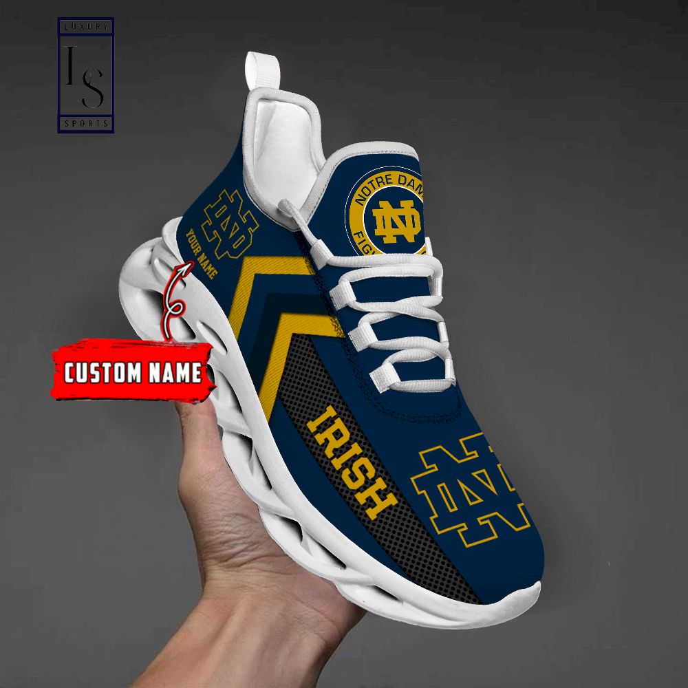 Notre Dame Fighting Irish Personalized Max Soul Shoes - Famjoys Notre Dame Fighting Irish Personalized Max Soul Shoes - Famjoys