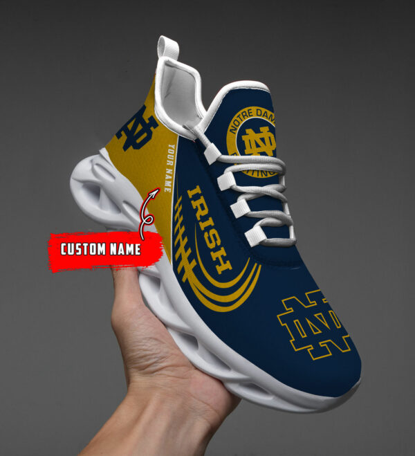 Notre Dame Fighting Irish PERSONALIZED MAX SOUL SHOES T1 - Famjoys Notre Dame Fighting Irish PERSONALIZED MAX SOUL SHOES T1 - Famjoys