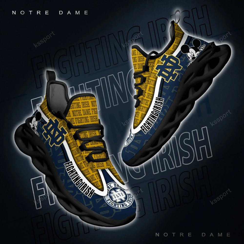 Notre Dame Fighting Irish Test- Max Soul Clunky Sneakers - Famjoys Notre Dame Fighting Irish Test- Max Soul Clunky Sneakers - Famjoys