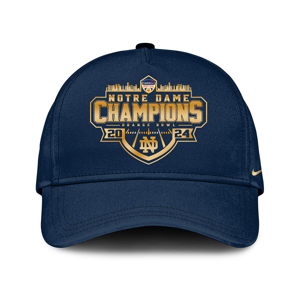 Notre Dame Football Orange Bowl Champions Hoodies - Famjoys Notre Dame Football Orange Bowl Champions Hoodies - Famjoys