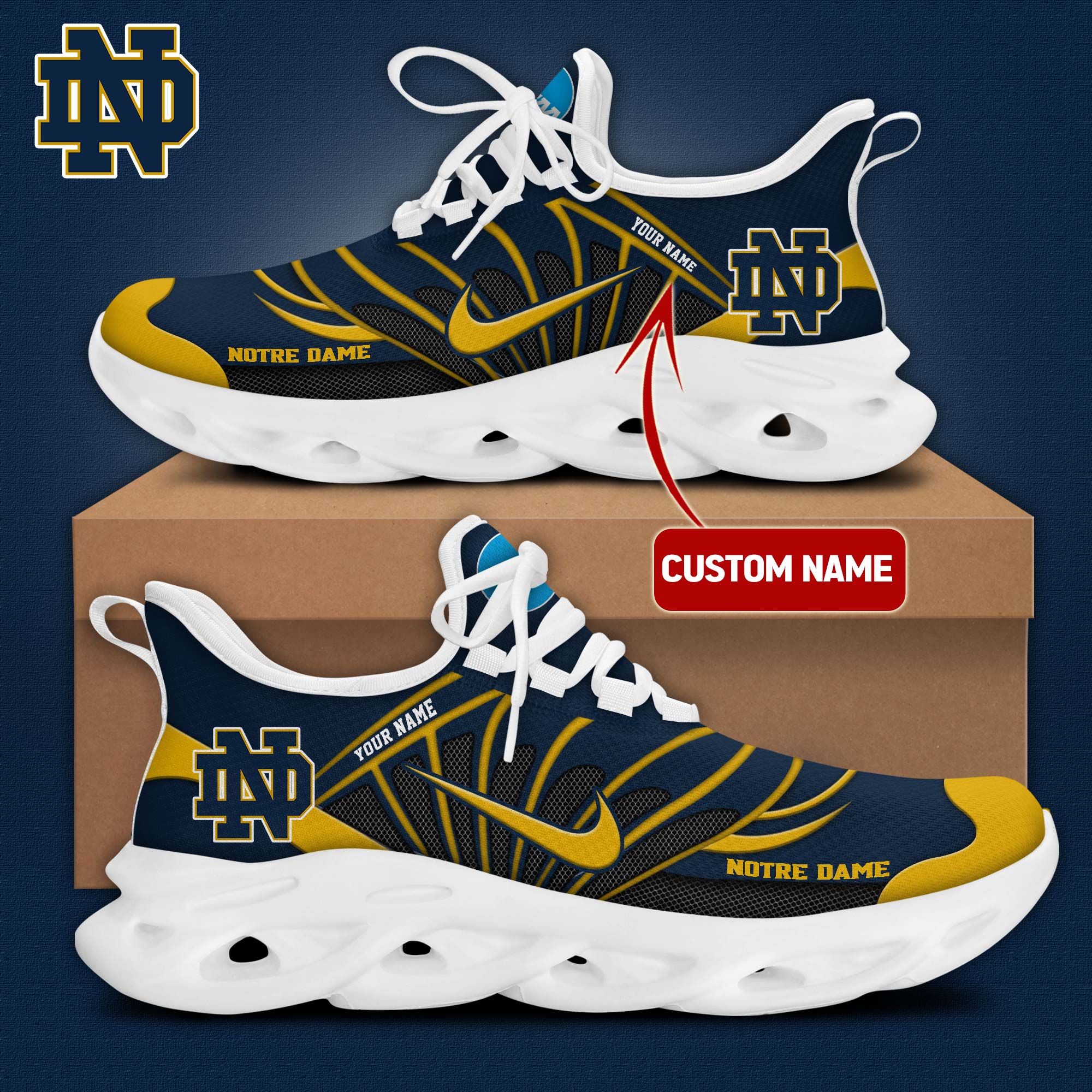 Notre Dame Max Soul Shoes OmuoiCchin - Famjoys Notre Dame Max Soul Shoes OmuoiCchin - Famjoys