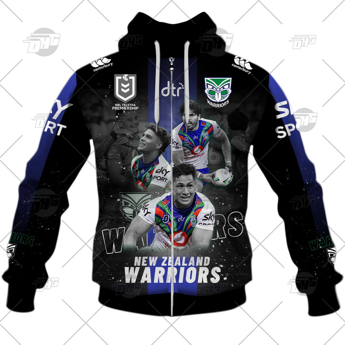 NRL New Zealand Warriors Black and White Hoodie Memorable Moments Highlight 2021 Special Version - Famjoys NRL New Zealand Warriors Black and White Hoodie Memorable Moments Highlight 2021 Special Version - Famjoys