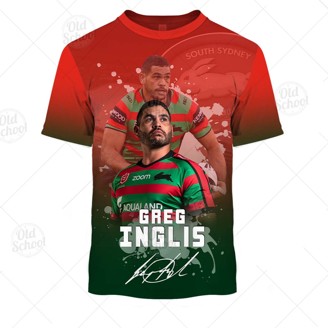 NRL South Sydney Rabbitohs Greg Inglis T9 3D Hoodie Style - Famjoys NRL South Sydney Rabbitohs Greg Inglis T9 3D Hoodie Style - Famjoys