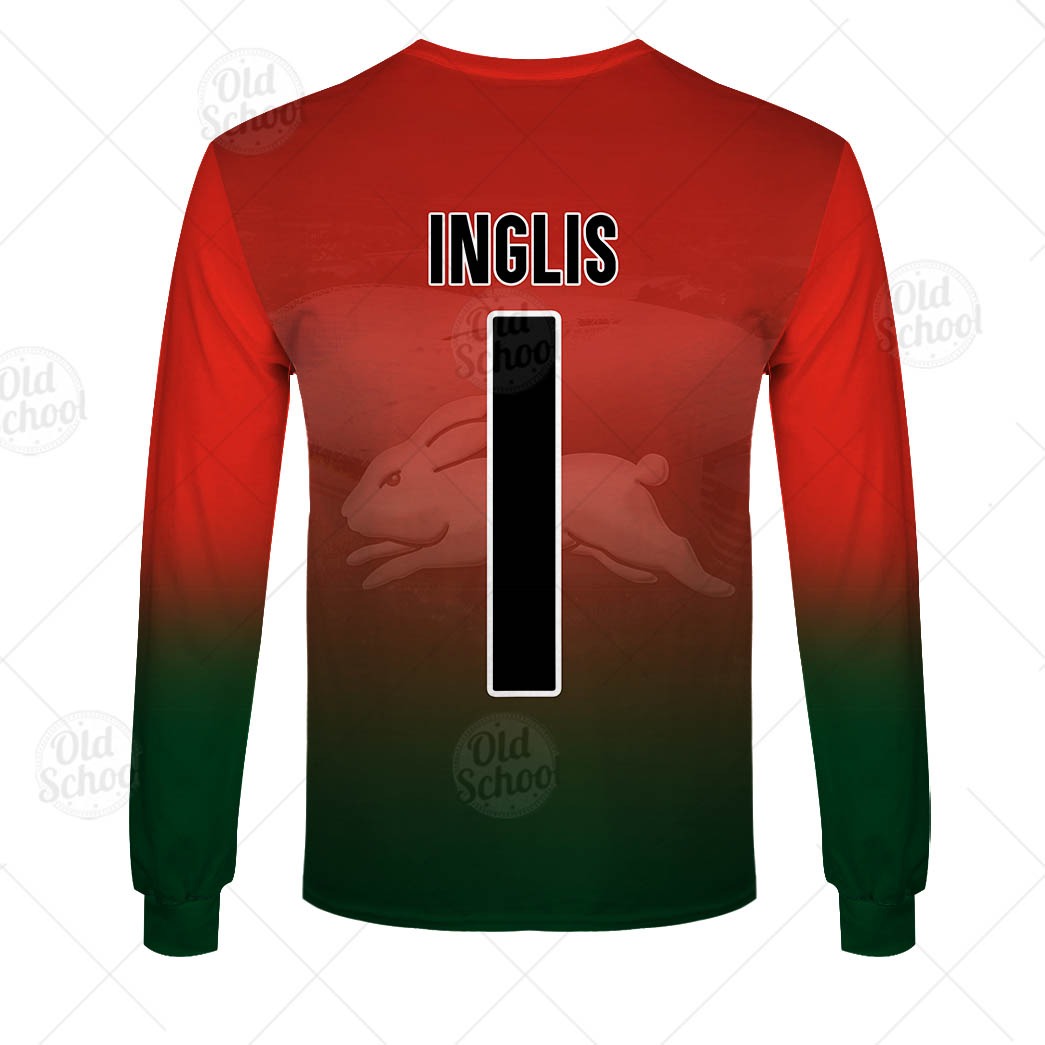 NRL South Sydney Rabbitohs Greg Inglis T9 3D Hoodie Style - Famjoys NRL South Sydney Rabbitohs Greg Inglis T9 3D Hoodie Style - Famjoys