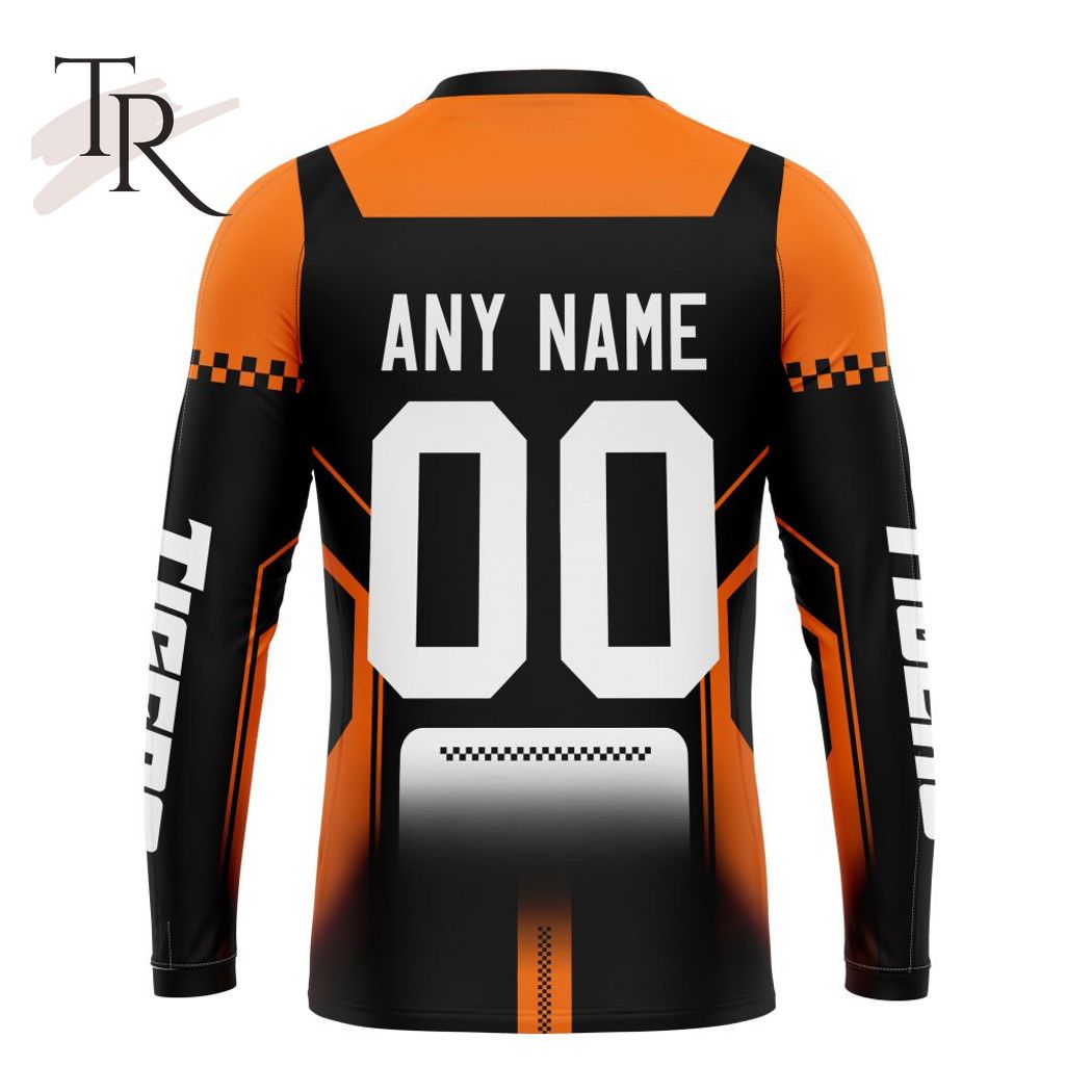 NRL Wests Tigers Special Motocross Design Hoodie - Famjoys NRL Wests Tigers Special Motocross Design Hoodie - Famjoys