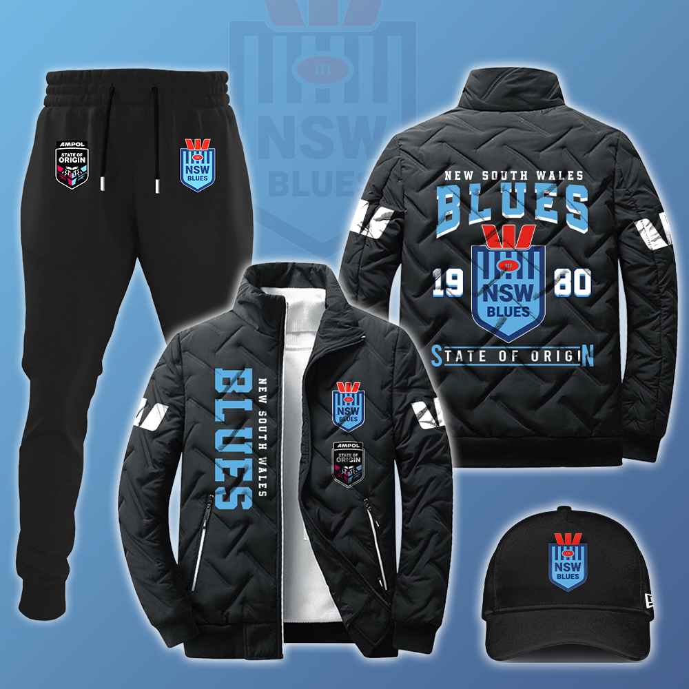 NSW Blues Puffer Jacket s - Famjoys NSW Blues Puffer Jacket s - Famjoys