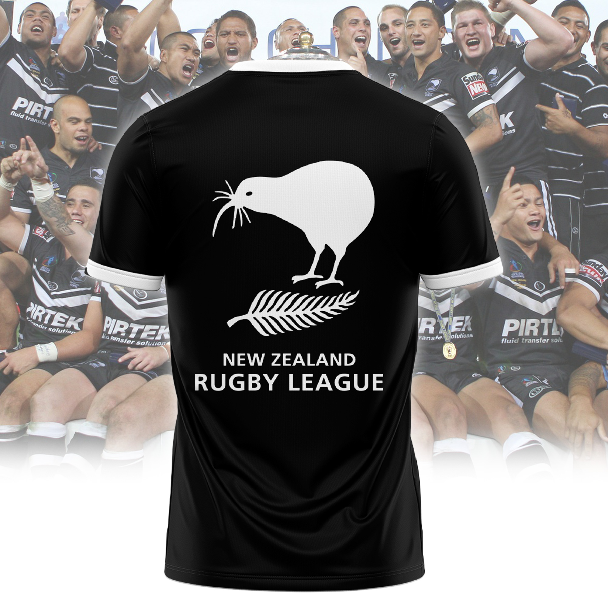 NZ Kiwis Pacific Championship Champions T shirt - Famjoys NZ Kiwis Pacific Championship Champions T shirt - Famjoys