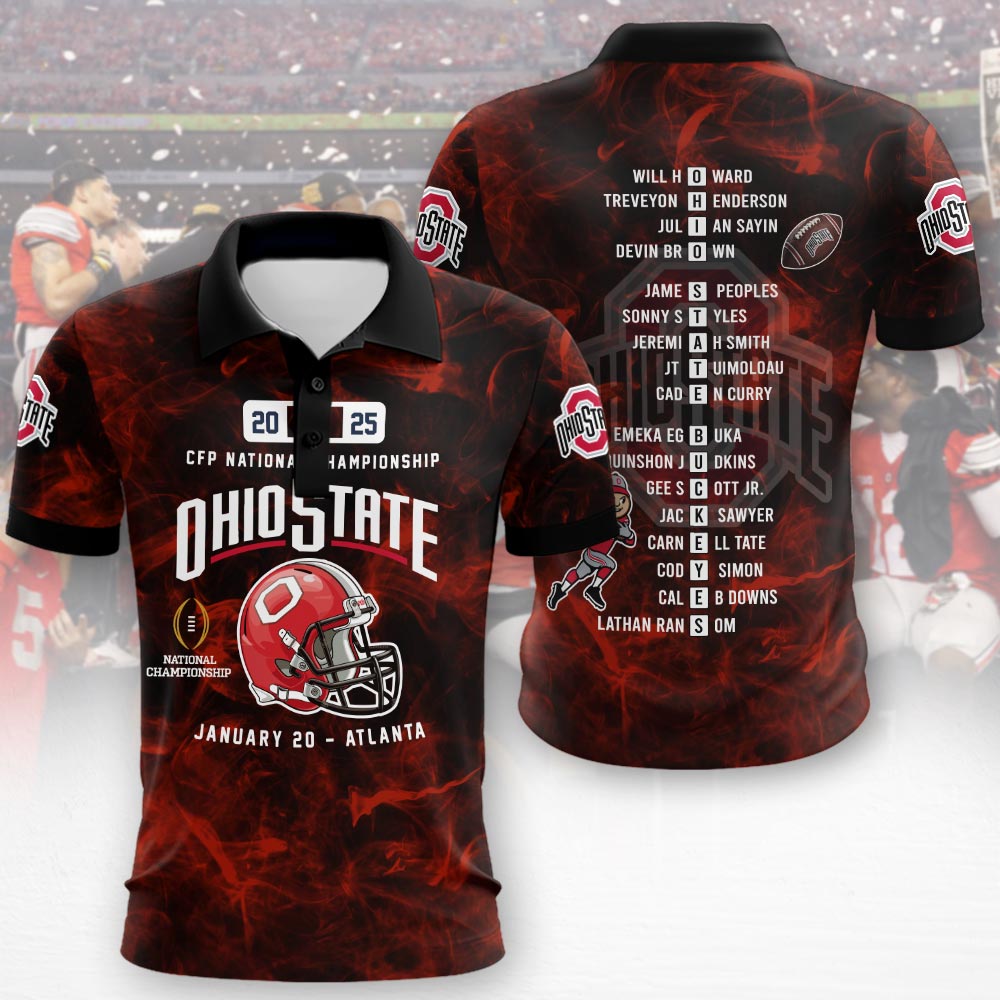 Ohio State Buckeyes 2025 CFP National Championship - Famjoys Ohio State Buckeyes 2025 CFP National Championship - Famjoys