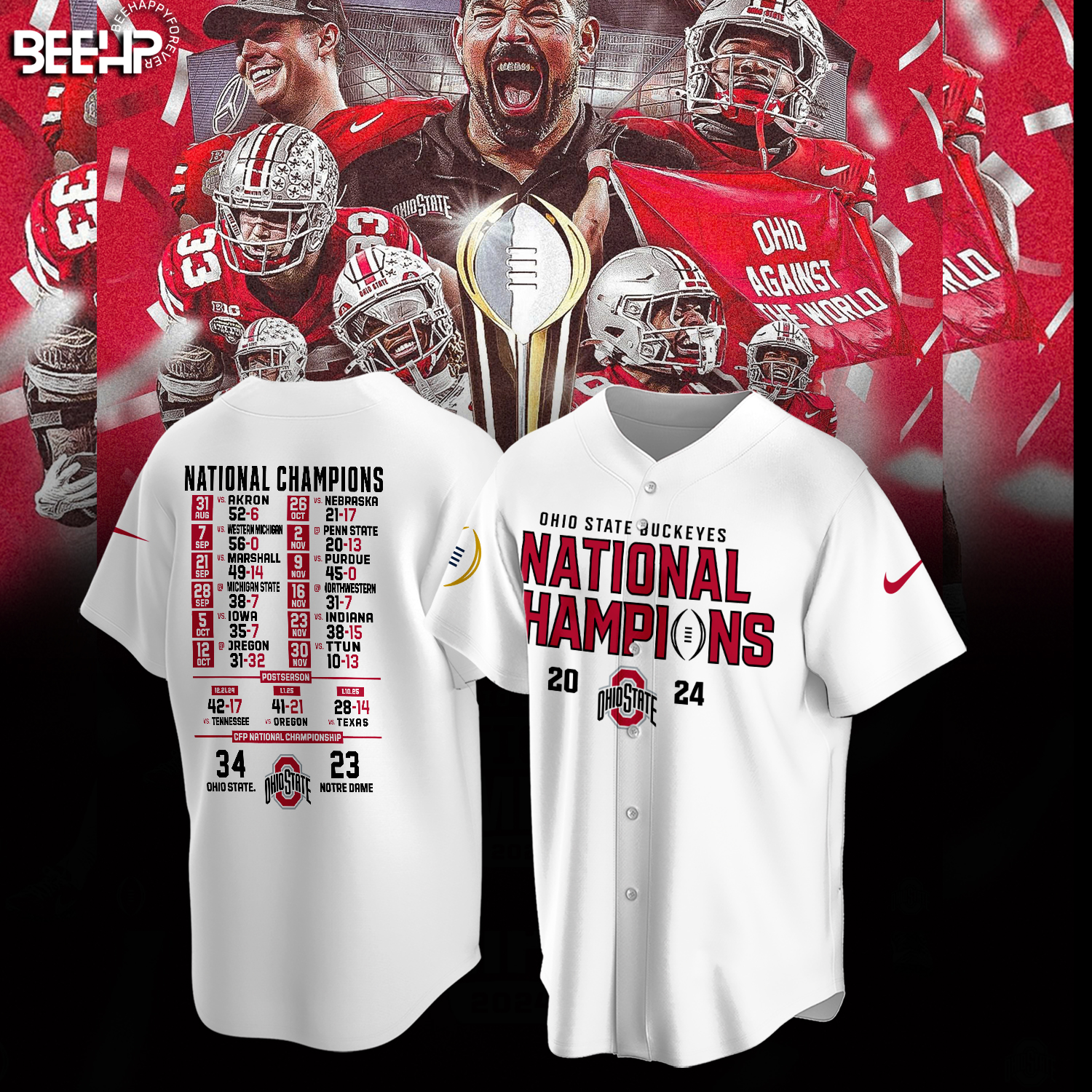 Ohio State Buckeyes 2025 National Champions Shirt - Famjoys Ohio State Buckeyes 2025 National Champions Shirt - Famjoys