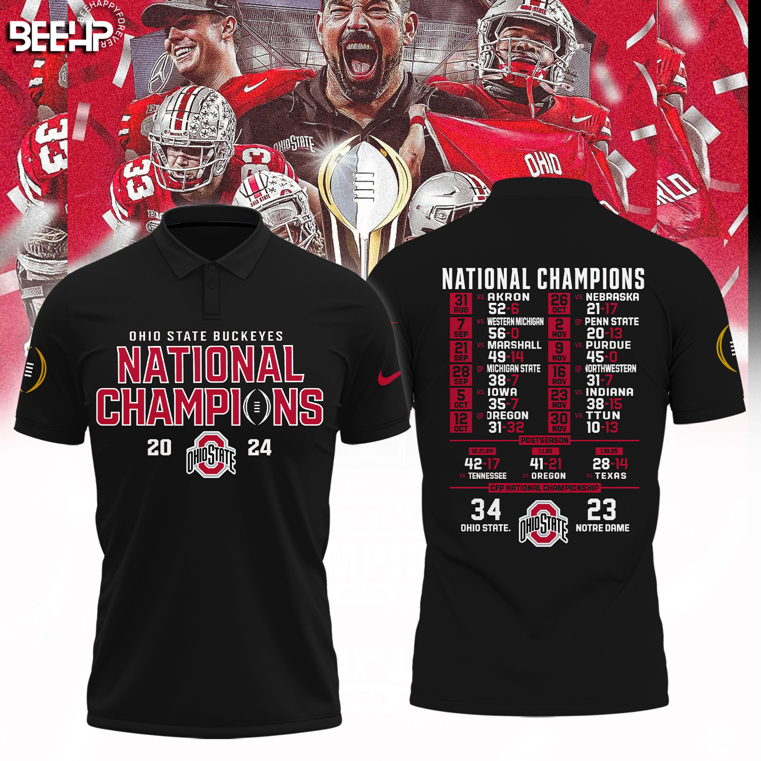 Ohio State Buckeyes 2025 National Champions Shirt - Famjoys Ohio State Buckeyes 2025 National Champions Shirt - Famjoys