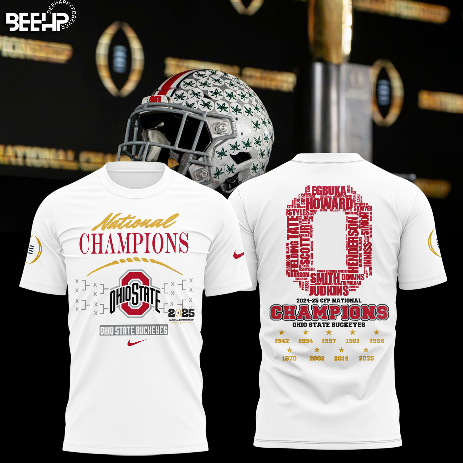 Ohio State Buckeyes 2025 National Champions Shirt - Famjoys Ohio State Buckeyes 2025 National Champions Shirt - Famjoys
