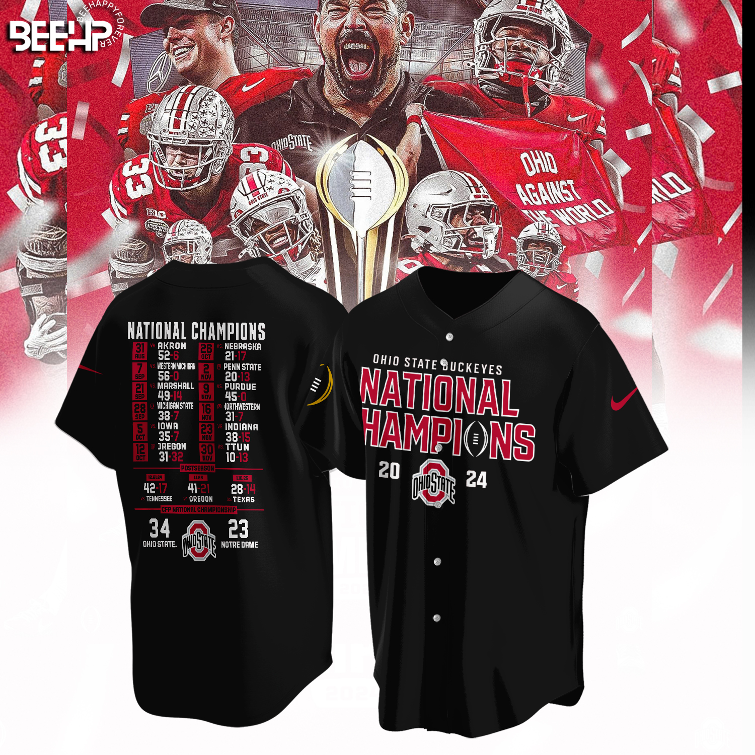 Ohio State Buckeyes 2025 National Champions Shirt - Famjoys Ohio State Buckeyes 2025 National Champions Shirt - Famjoys