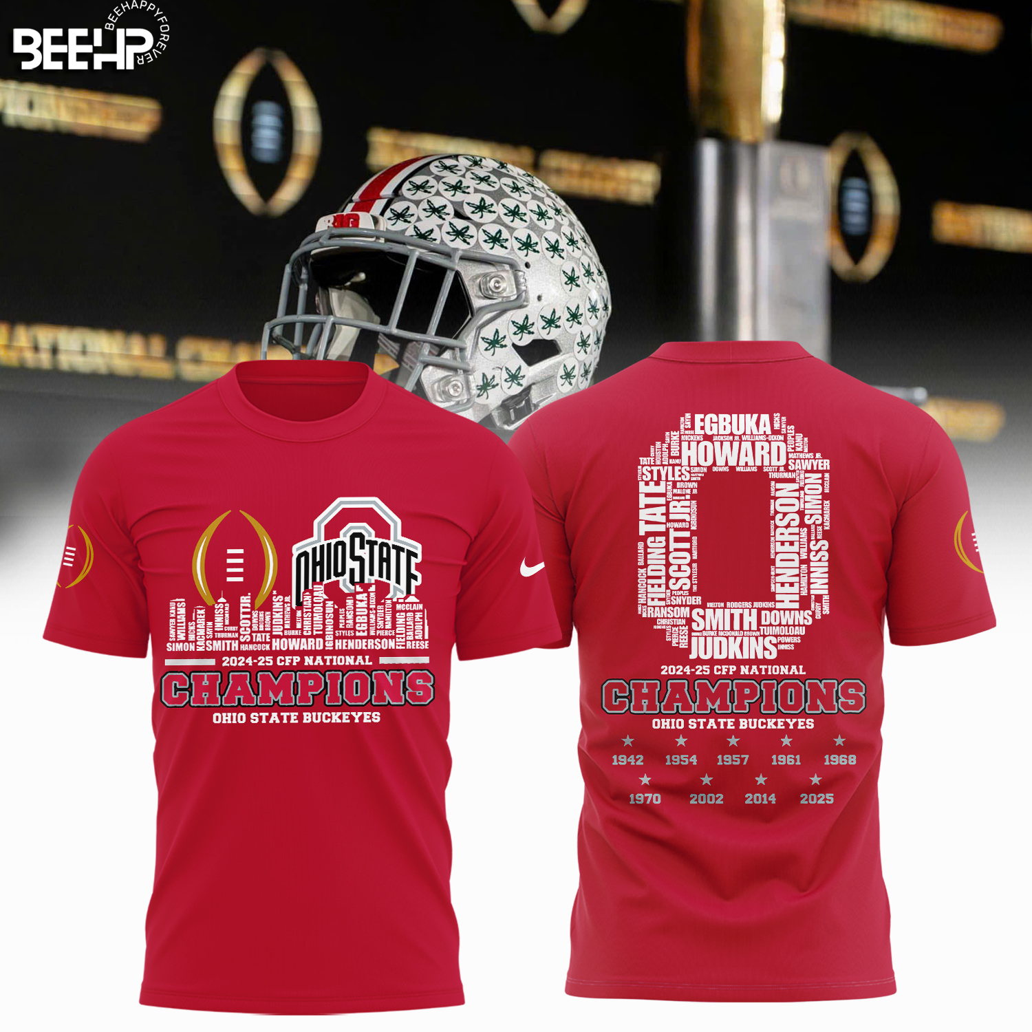 Ohio State Buckeyes 2025 National Champions Shirt - Famjoys Ohio State Buckeyes 2025 National Champions Shirt - Famjoys