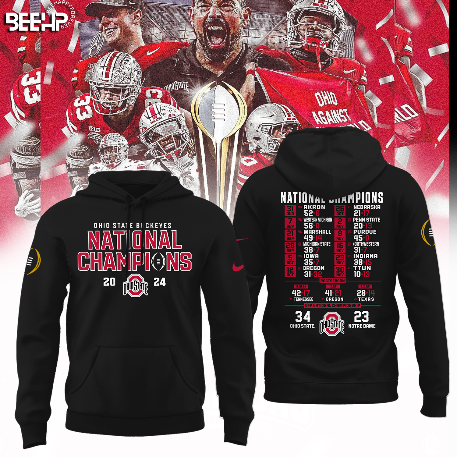 Ohio State Buckeyes 2025 National Champions Shirt - Famjoys Ohio State Buckeyes 2025 National Champions Shirt - Famjoys