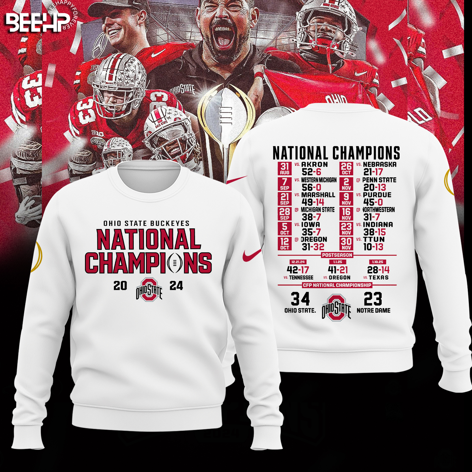 Ohio State Buckeyes 2025 National Champions Shirt - Famjoys Ohio State Buckeyes 2025 National Champions Shirt - Famjoys