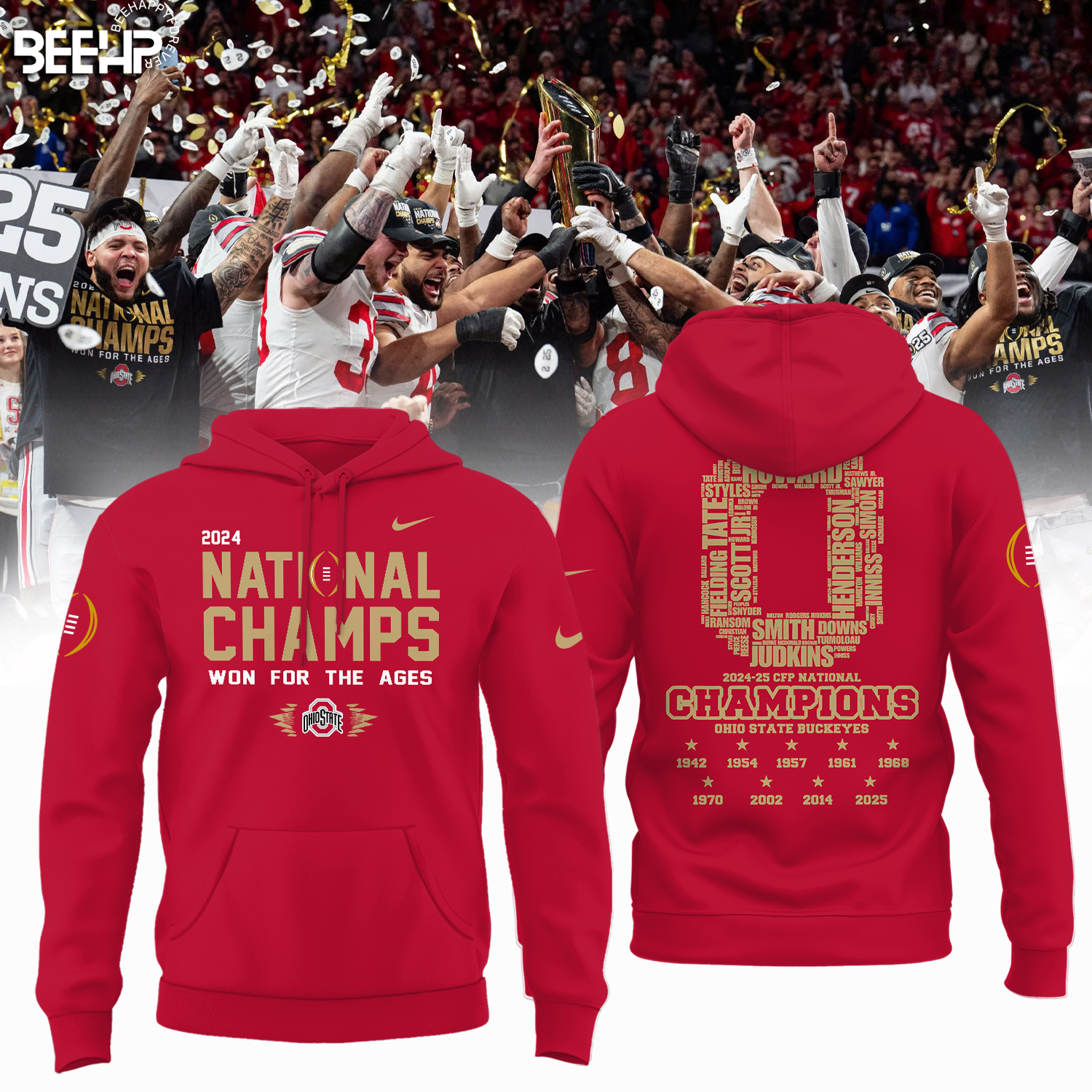 Ohio State Buckeyes 2025 National Champions Shirt - Famjoys Ohio State Buckeyes 2025 National Champions Shirt - Famjoys
