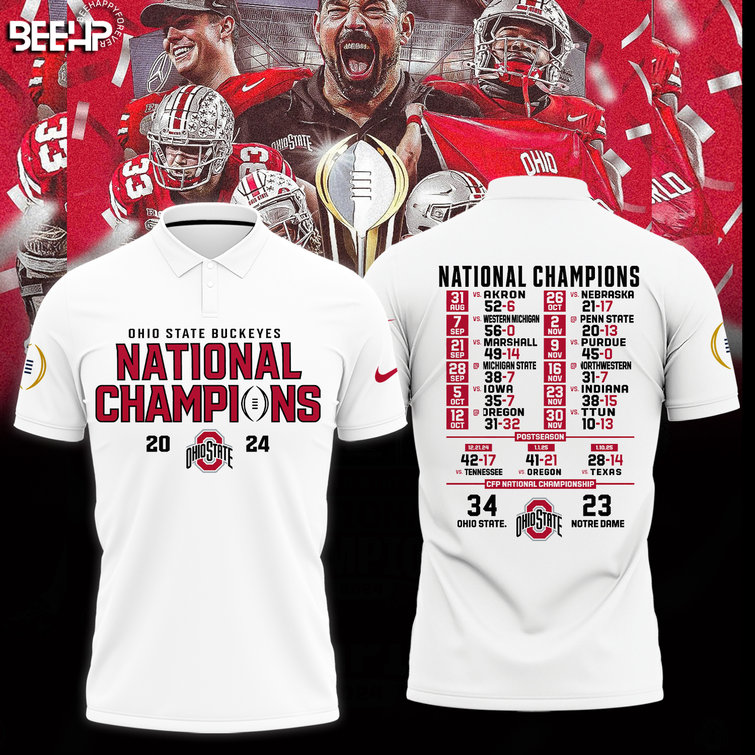 Ohio State Buckeyes 2025 National Champions Shirt - Famjoys Ohio State Buckeyes 2025 National Champions Shirt - Famjoys