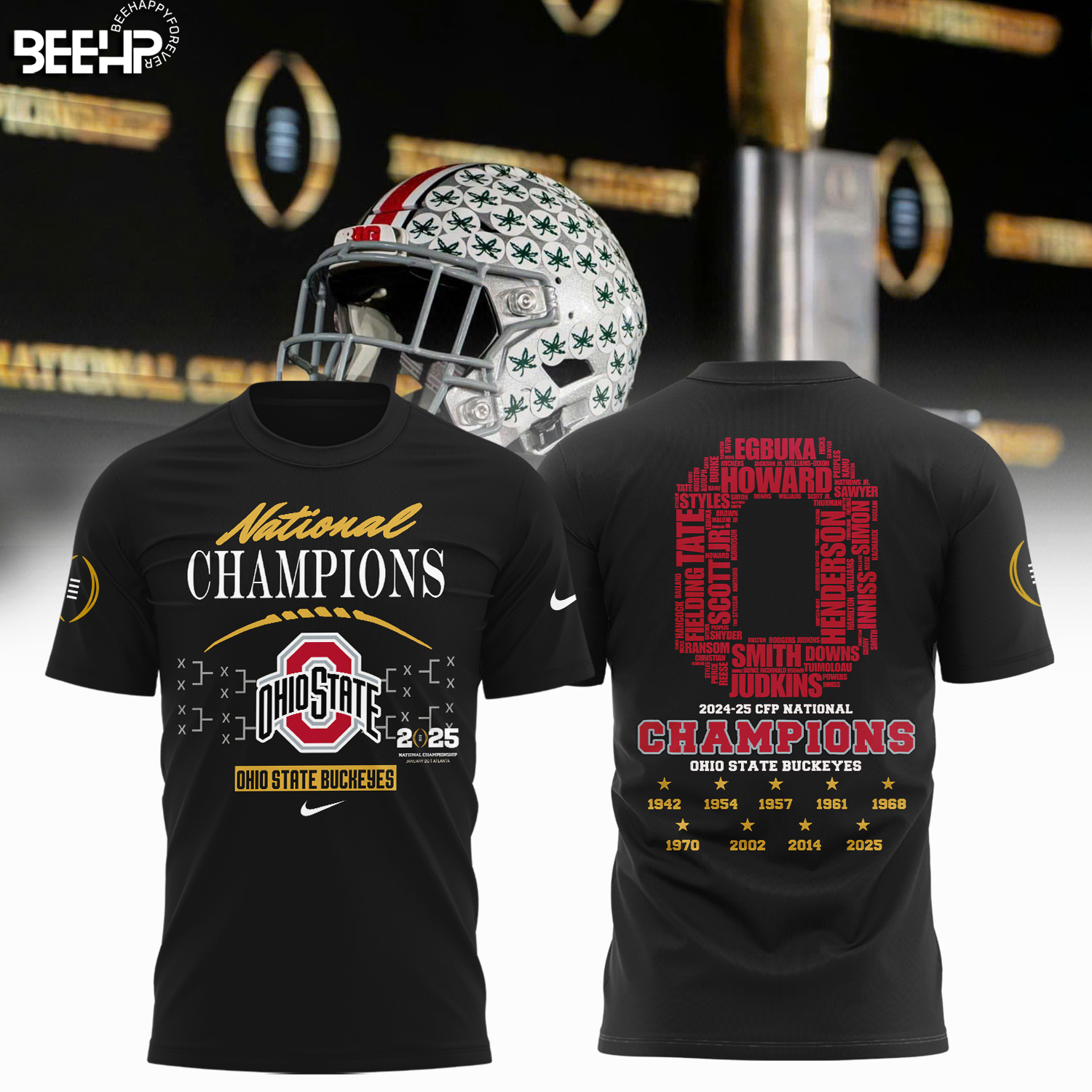 Ohio State Buckeyes 2025 National Champions Shirt - Famjoys Ohio State Buckeyes 2025 National Champions Shirt - Famjoys