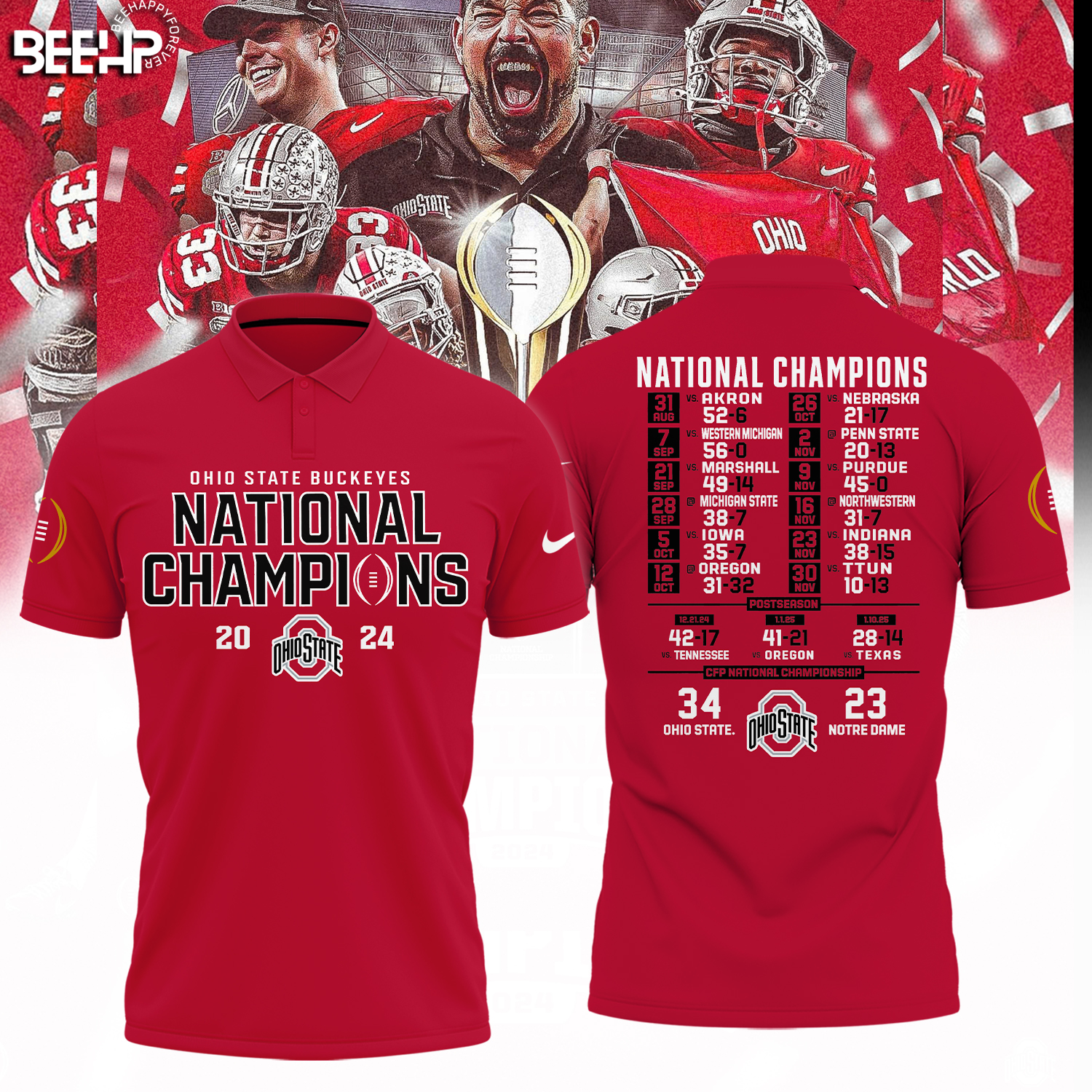 Ohio State Buckeyes 2025 National Champions Shirt - Famjoys Ohio State Buckeyes 2025 National Champions Shirt - Famjoys