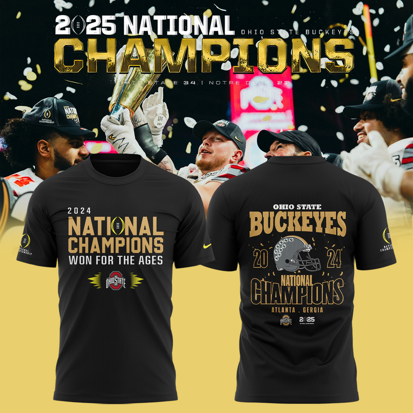 Ohio State Buckeyes 2025 National Champions Shirt - Famjoys Ohio State Buckeyes 2025 National Champions Shirt - Famjoys