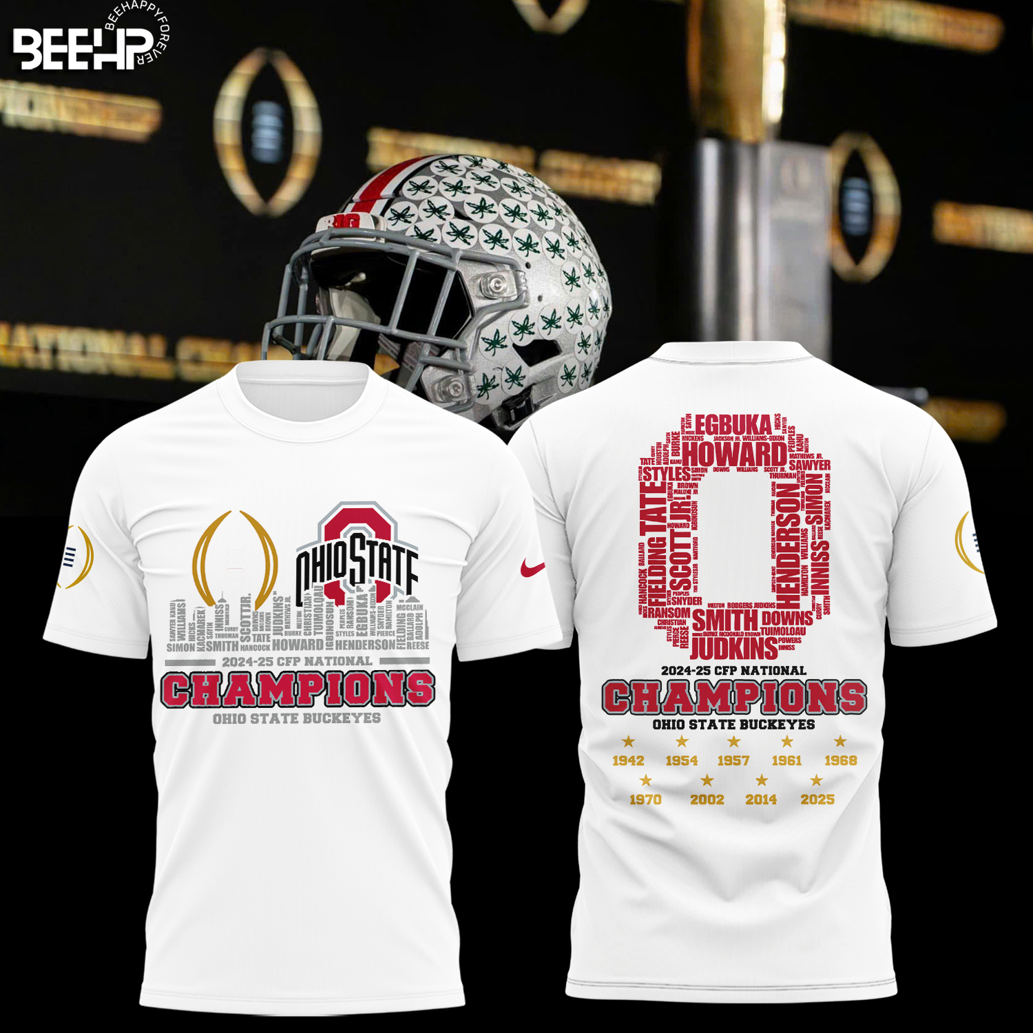 Ohio State Buckeyes 2025 National Champions Shirt - Famjoys Ohio State Buckeyes 2025 National Champions Shirt - Famjoys