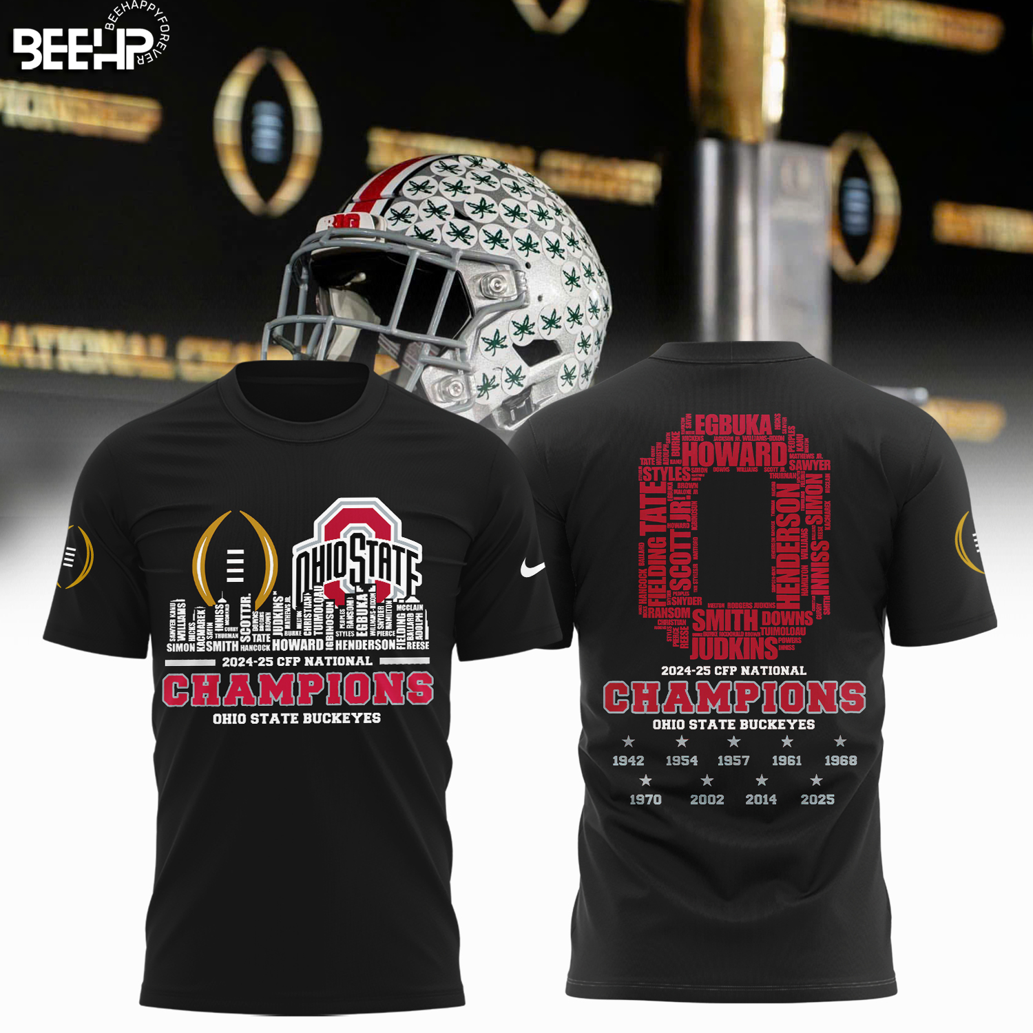 Ohio State Buckeyes 2025 National Champions Shirt - Famjoys Ohio State Buckeyes 2025 National Champions Shirt - Famjoys
