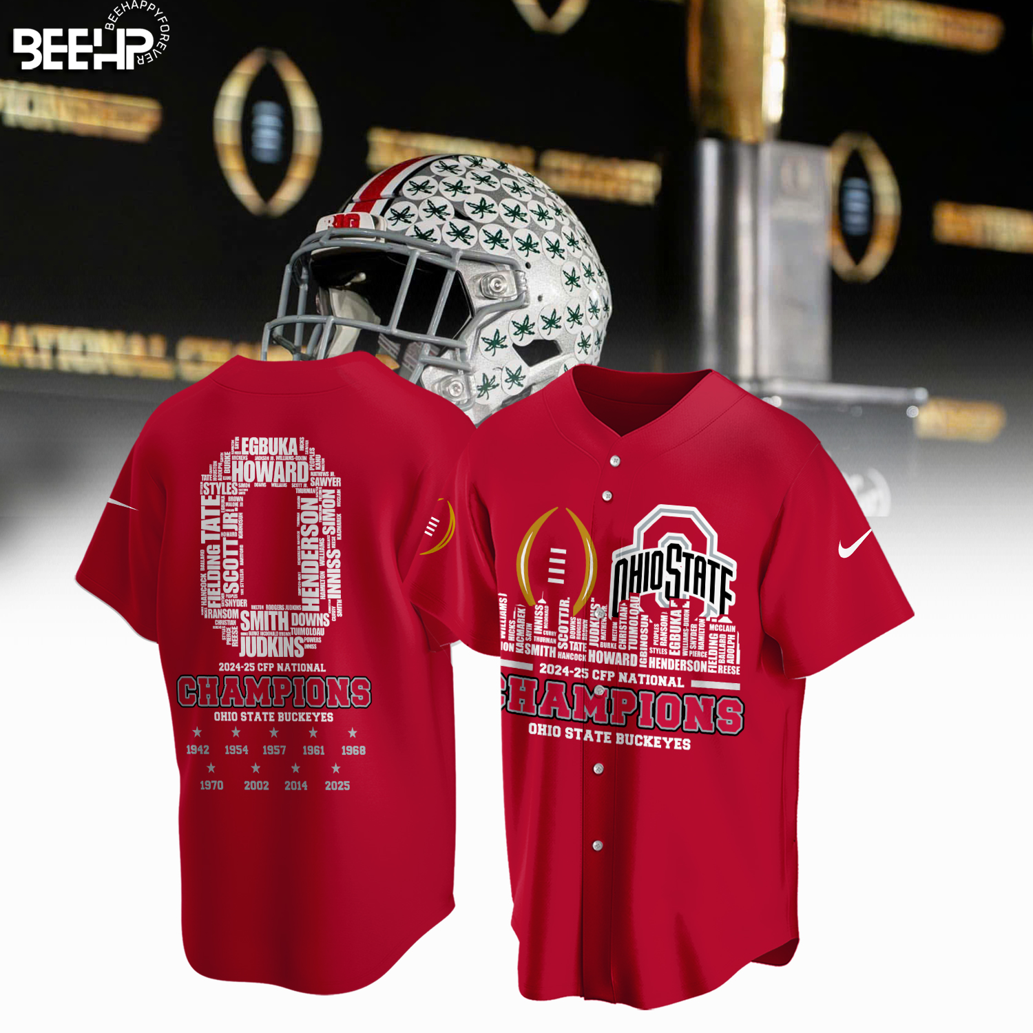 Ohio State Buckeyes 2025 National Champions Shirt - Famjoys Ohio State Buckeyes 2025 National Champions Shirt - Famjoys
