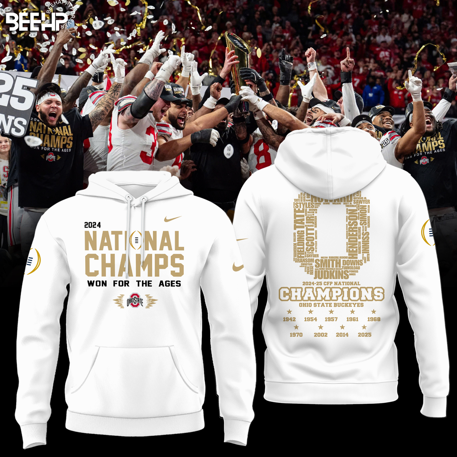 Ohio State Buckeyes 2025 National Champions Shirt - Famjoys Ohio State Buckeyes 2025 National Champions Shirt - Famjoys