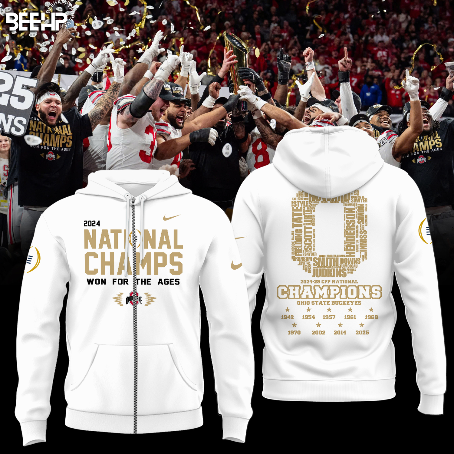 Ohio State Buckeyes 2025 National Champions Shirt - Famjoys Ohio State Buckeyes 2025 National Champions Shirt - Famjoys
