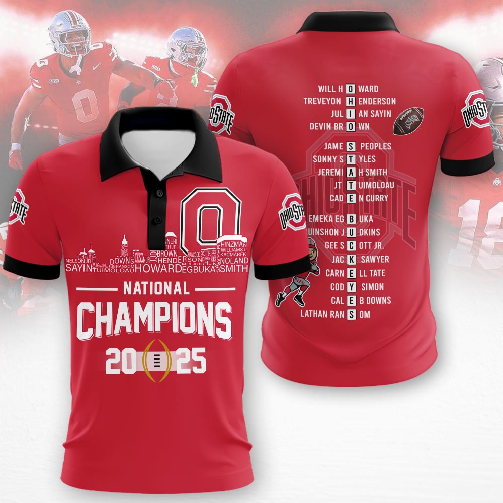 Ohio State Buckeyes 2025 National Championship - Famjoys Ohio State Buckeyes 2025 National Championship - Famjoys