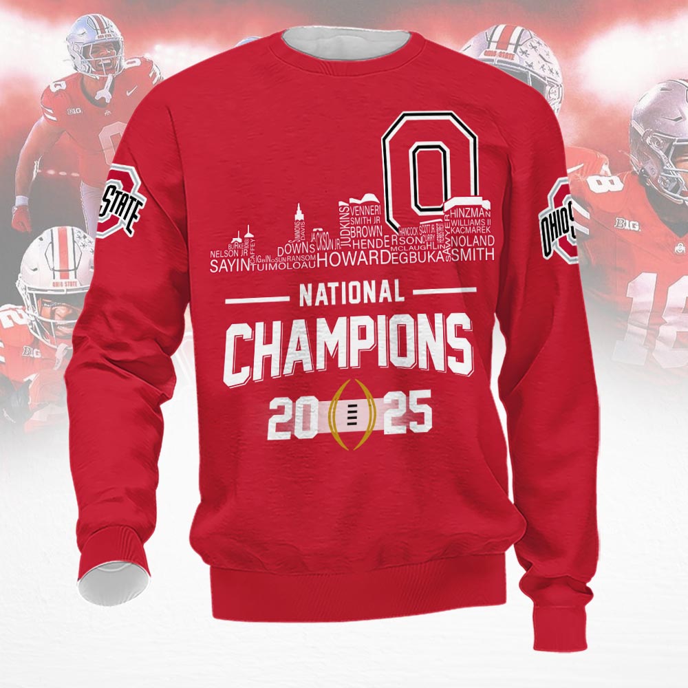 Ohio State Buckeyes 2025 National Championship - Famjoys Ohio State Buckeyes 2025 National Championship - Famjoys