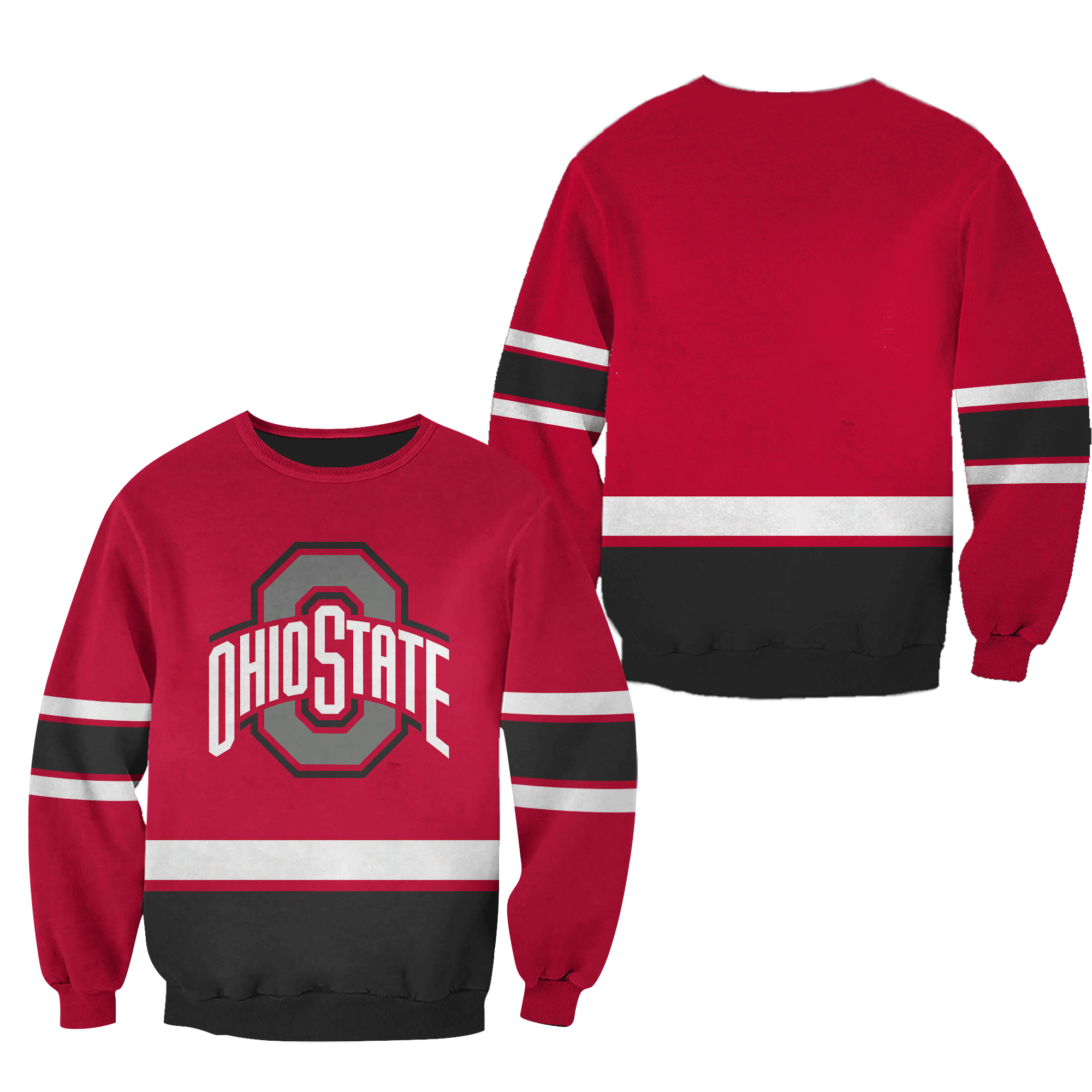 Ohio State Buckeyes 3D All Over Printed Shirts - Famjoys Ohio State Buckeyes 3D All Over Printed Shirts - Famjoys