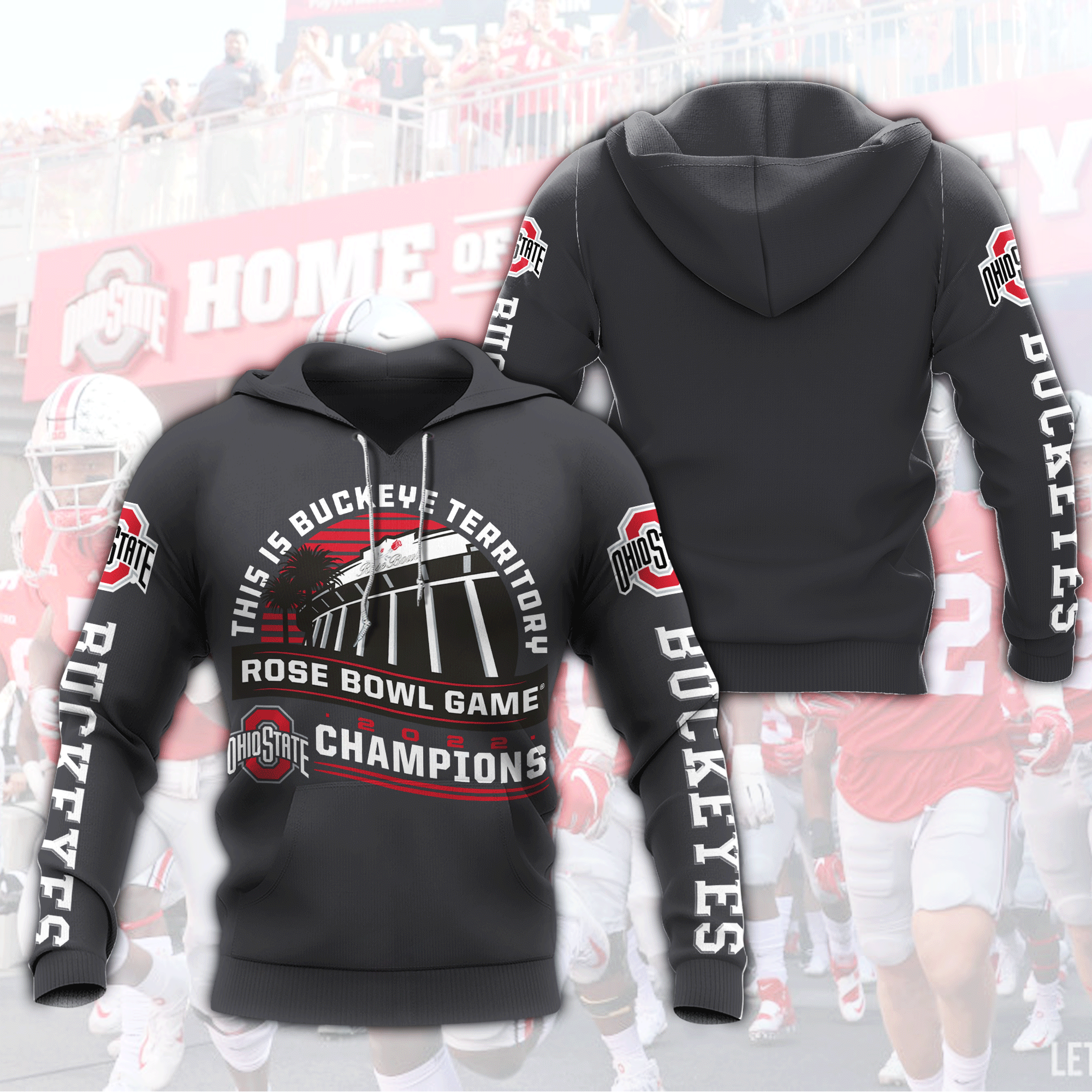 Ohio State Buckeyes 3D All Over Printed Shirts - Famjoys Ohio State Buckeyes 3D All Over Printed Shirts - Famjoys