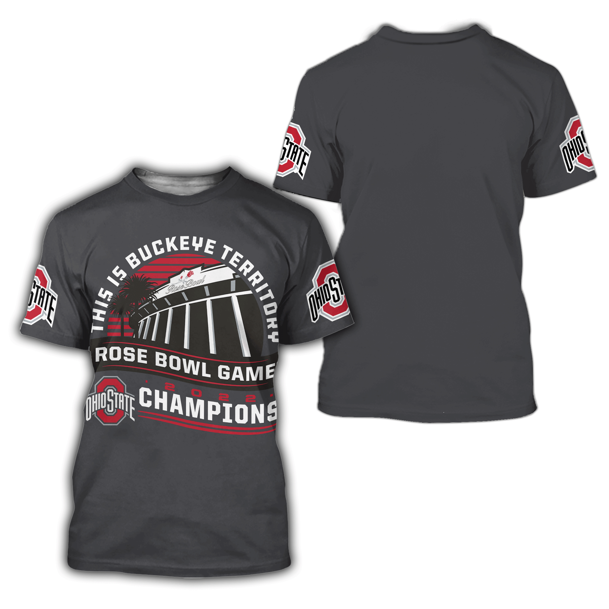 Ohio State Buckeyes 3D All Over Printed Shirts - Famjoys Ohio State Buckeyes 3D All Over Printed Shirts - Famjoys