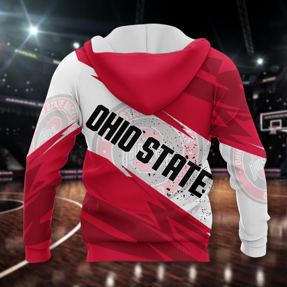 Ohio State Buckeyes All Over Print Apparel - Famjoys Ohio State Buckeyes All Over Print Apparel - Famjoys