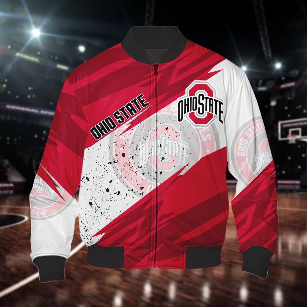 Ohio State Buckeyes All Over Print Apparel - Famjoys Ohio State Buckeyes All Over Print Apparel - Famjoys