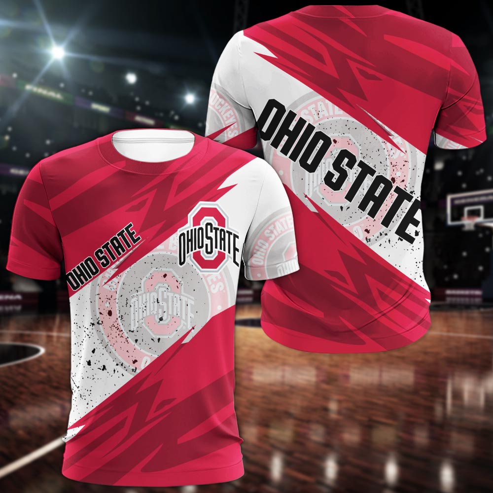 Ohio State Buckeyes All Over Print Apparel - Famjoys Ohio State Buckeyes All Over Print Apparel - Famjoys