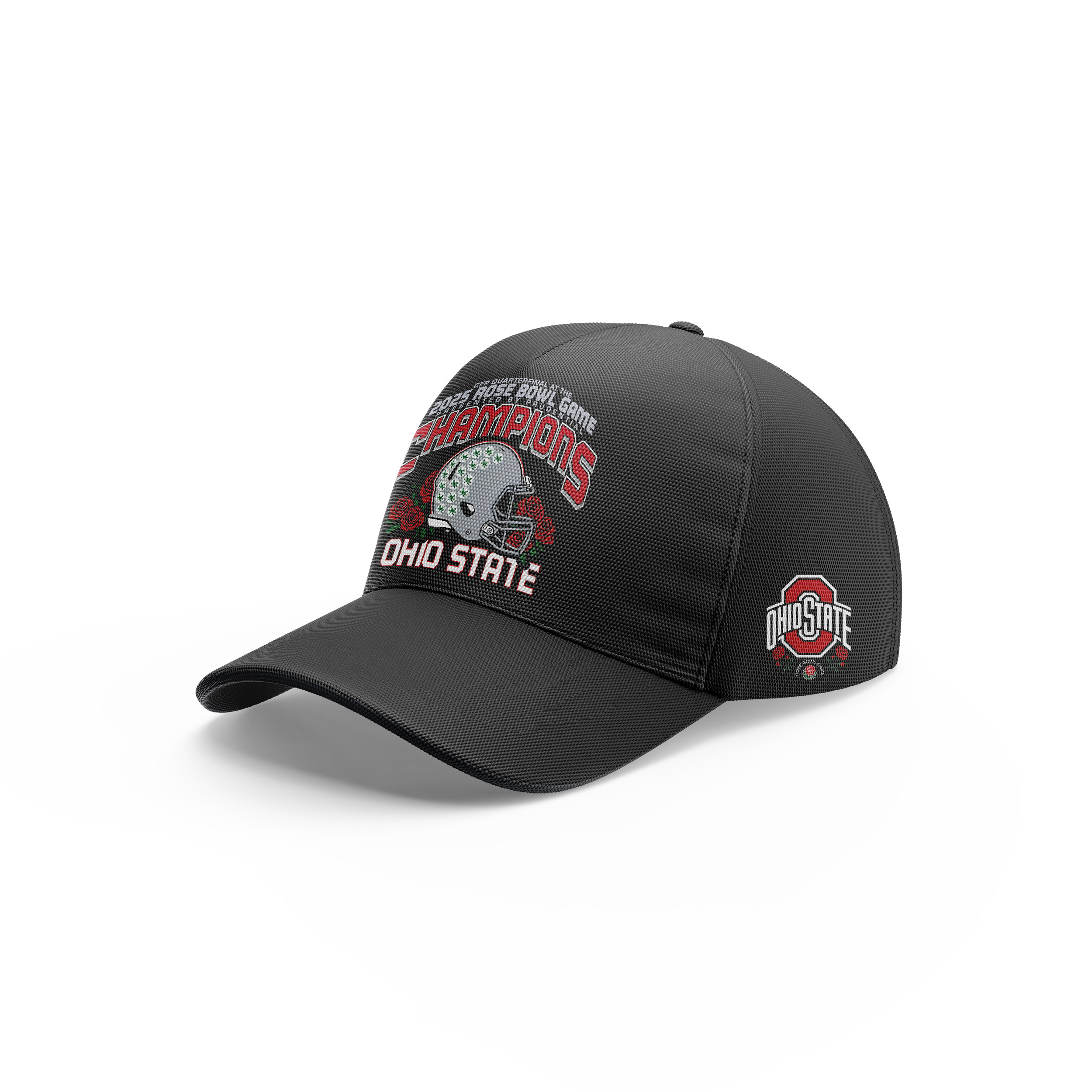 Ohio State Buckeyes College Football Playoff 2025 Rose Bowl Champions Hoodie - Famjoys Ohio State Buckeyes College Football Playoff 2025 Rose Bowl Champions Hoodie - Famjoys