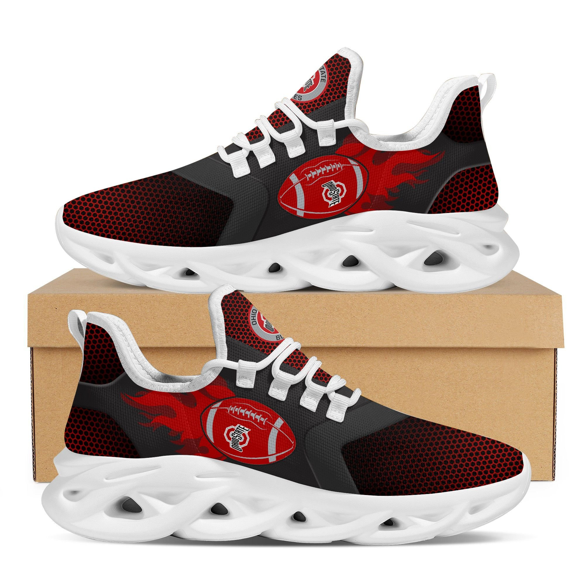 Ohio State Buckeyes Fire Ball Max Soul - Famjoys Ohio State Buckeyes Fire Ball Max Soul - Famjoys