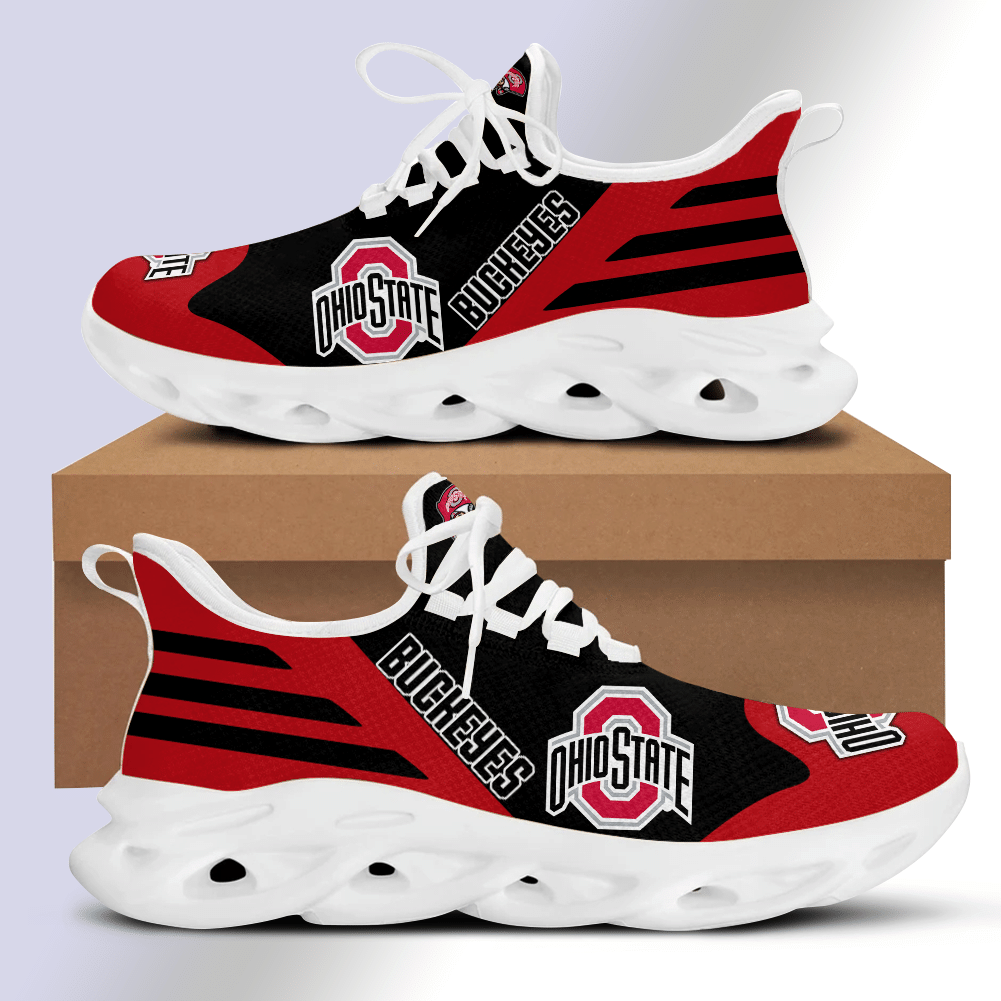 Ohio State Buckeyes football OW Shoes - v2 - Famjoys Ohio State Buckeyes football OW Shoes - v2 - Famjoys