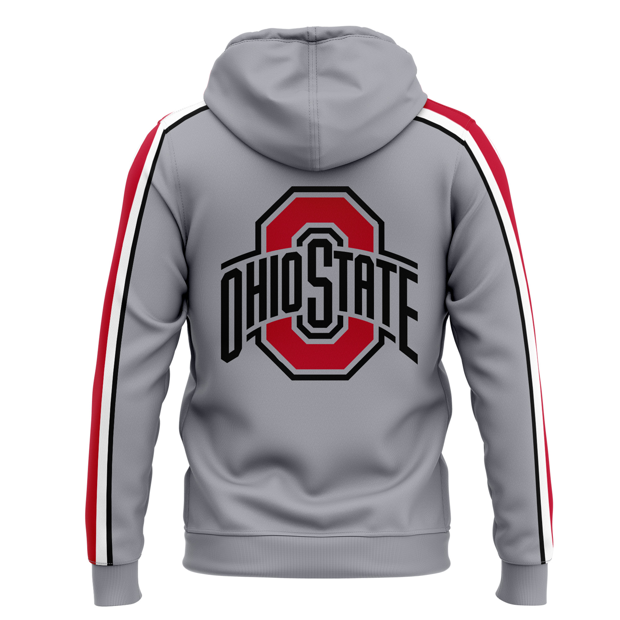 Ohio State Buckeyes Gray Game Hoodie - Famjoys Ohio State Buckeyes Gray Game Hoodie - Famjoys