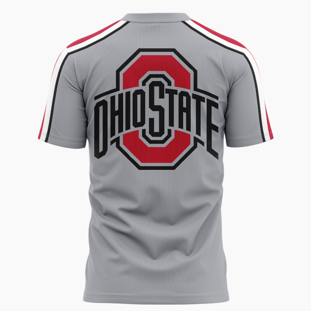 Ohio State Buckeyes Gray Game Shirt - Famjoys Ohio State Buckeyes Gray Game Shirt - Famjoys