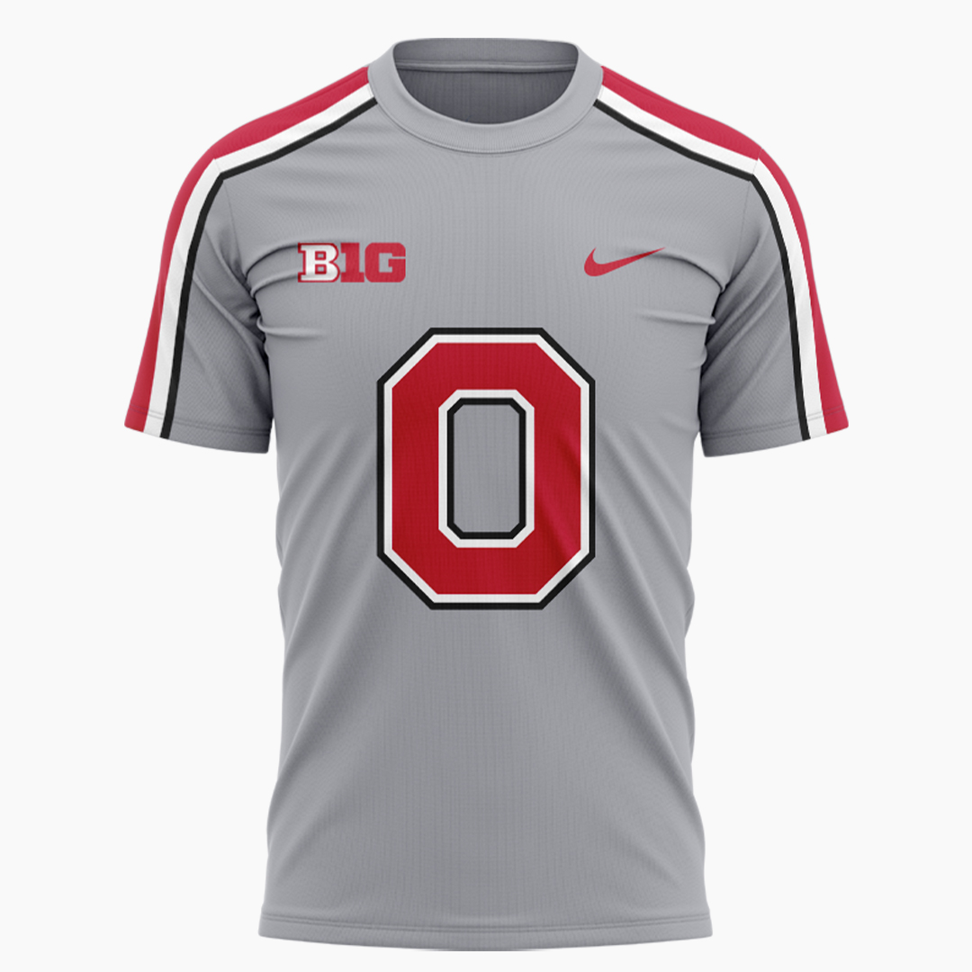 Ohio State Buckeyes Gray Game Shirt - Famjoys Ohio State Buckeyes Gray Game Shirt - Famjoys