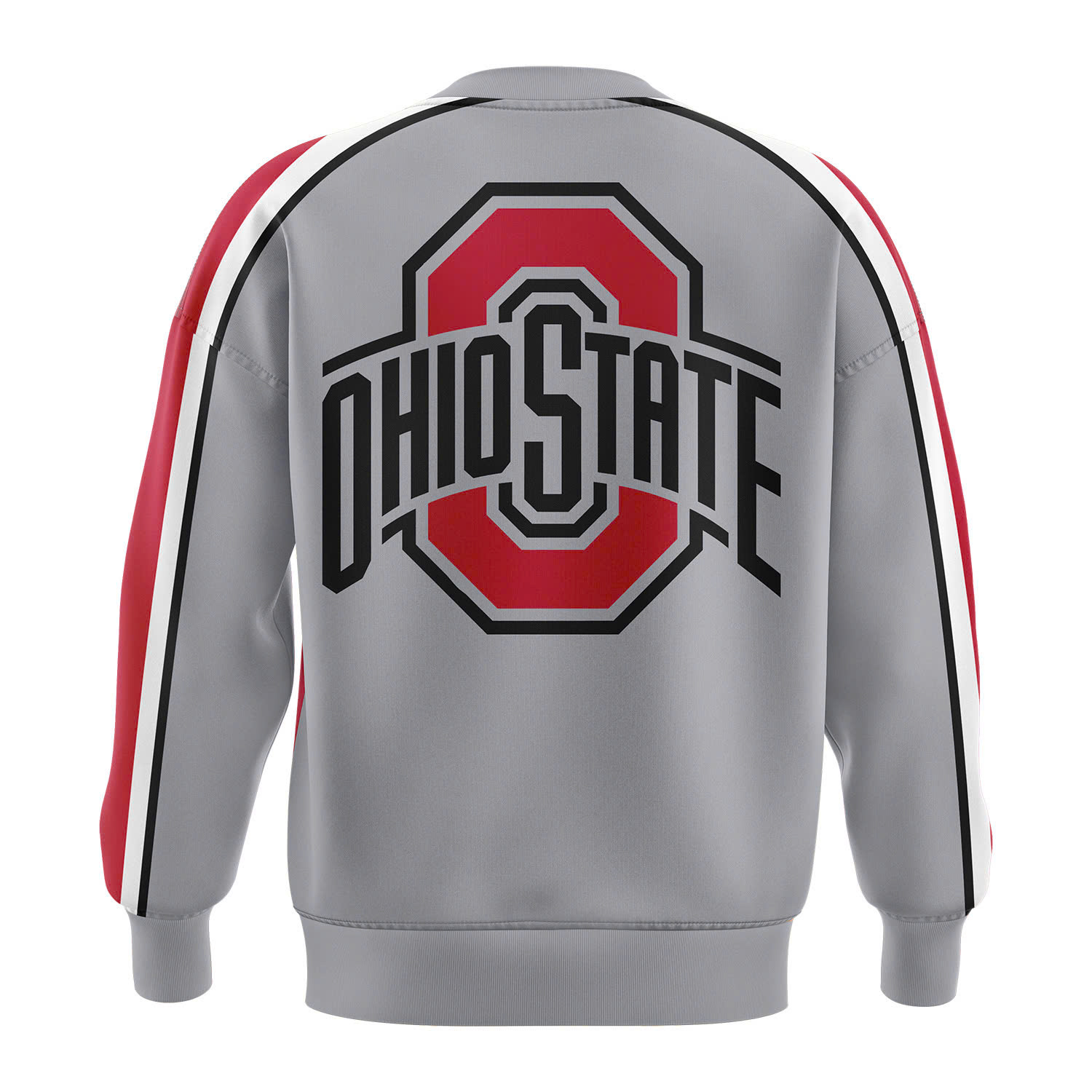 Ohio State Buckeyes Gray Game Sweatshirt - Famjoys Ohio State Buckeyes Gray Game Sweatshirt - Famjoys