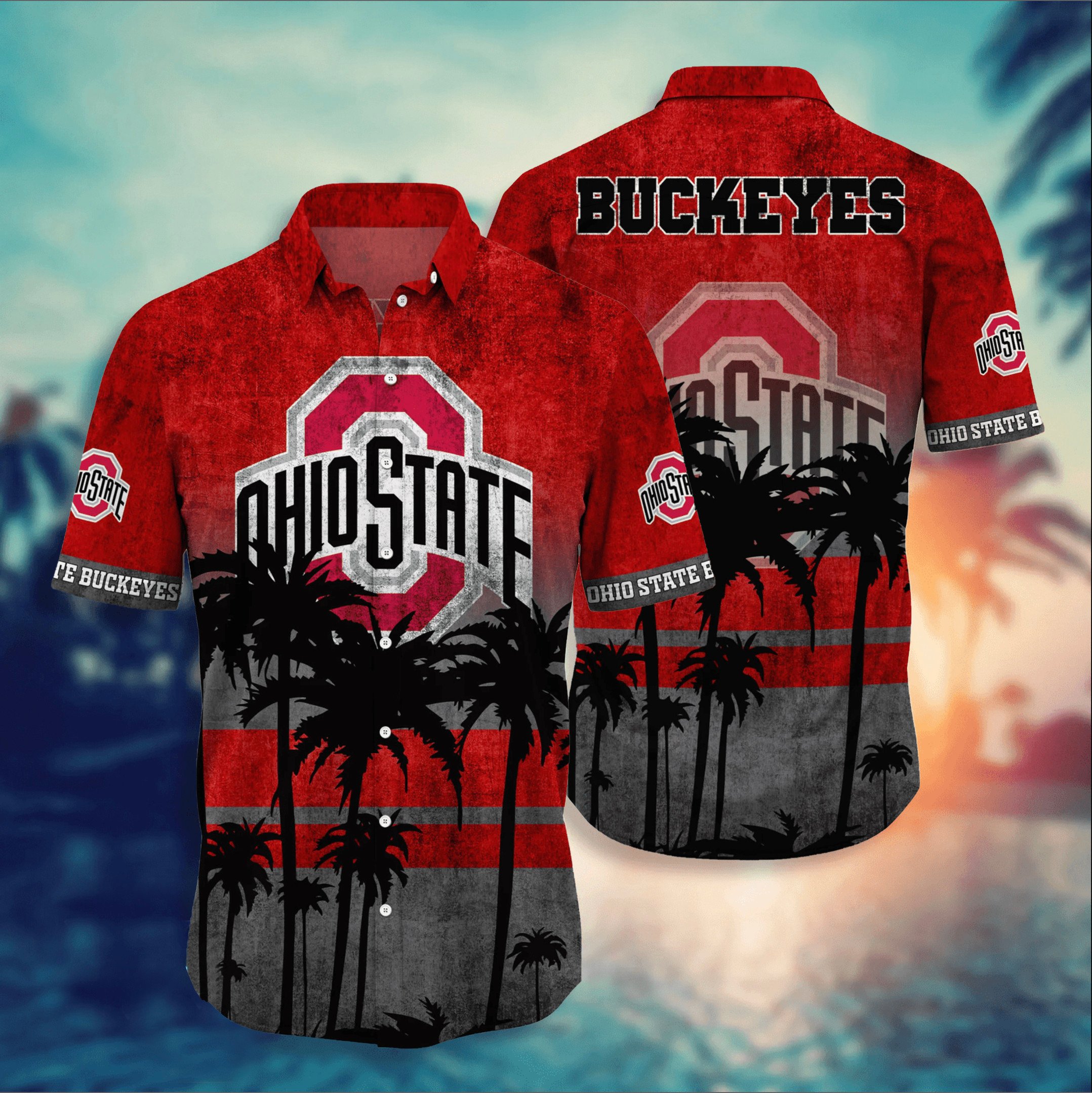 Ohio State Buckeyes Hawaii Apparel - Famjoys Ohio State Buckeyes Hawaii Apparel - Famjoys