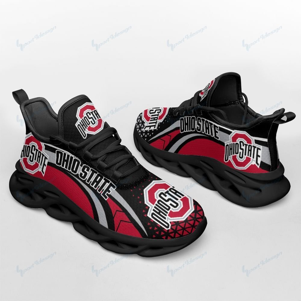 Ohio State Buckeyes Max Soul YZ Running Sneakers 425 - Famjoys Ohio State Buckeyes Max Soul YZ Running Sneakers 425 - Famjoys