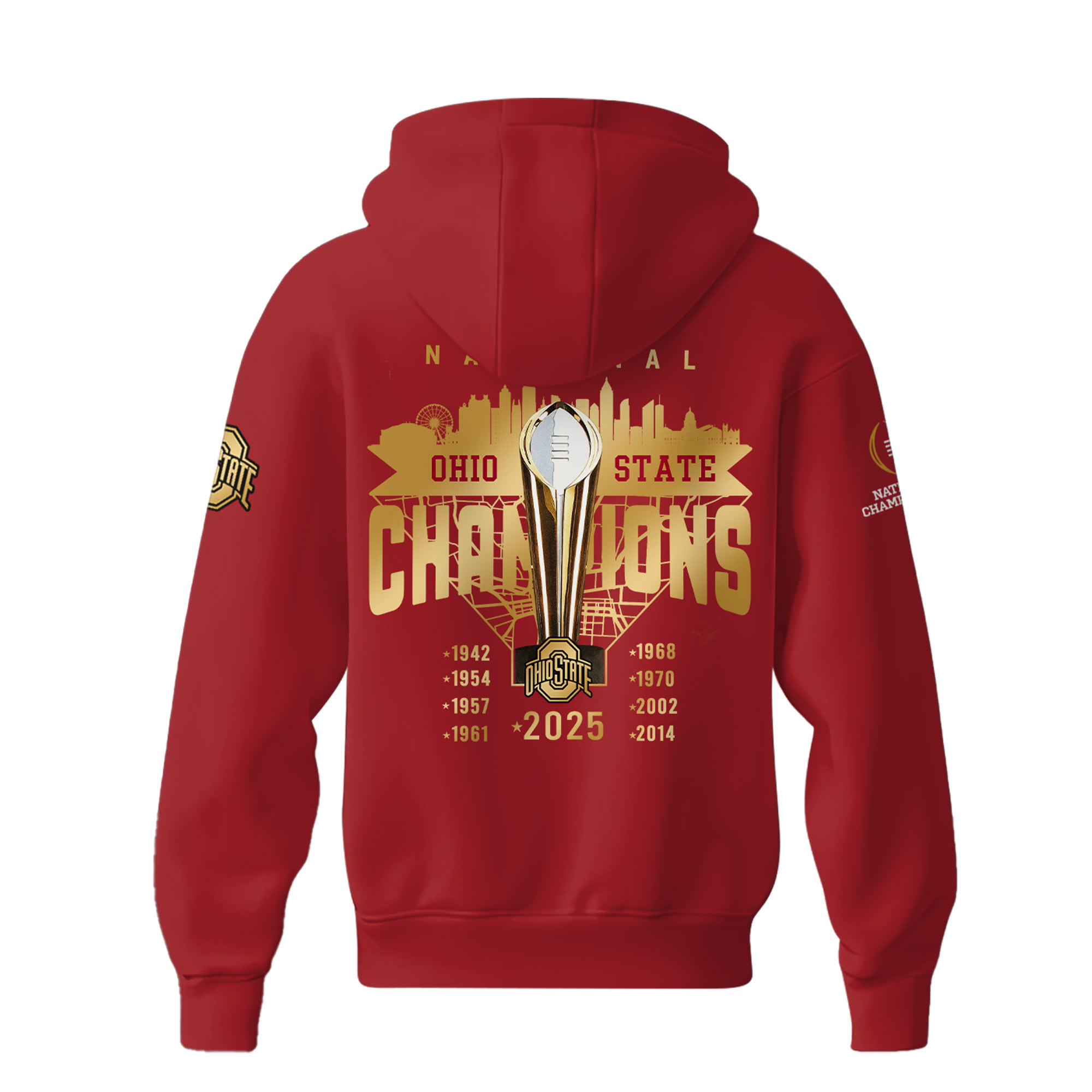 Ohio State Buckeyes National Champions Hoodie 2025 #3 - Famjoys Ohio State Buckeyes National Champions Hoodie 2025 #3 - Famjoys