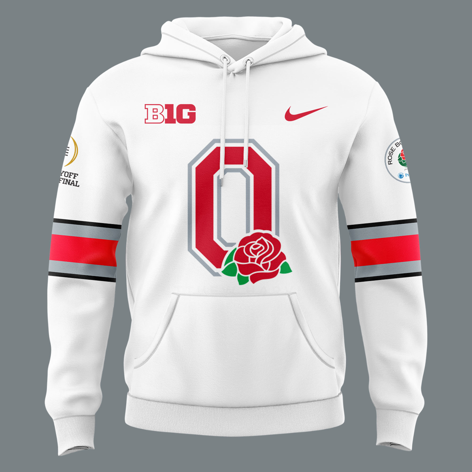 Ohio State Buckeyes Rose Bowl Game 2025 Hoodie - Famjoys Ohio State Buckeyes Rose Bowl Game 2025 Hoodie - Famjoys