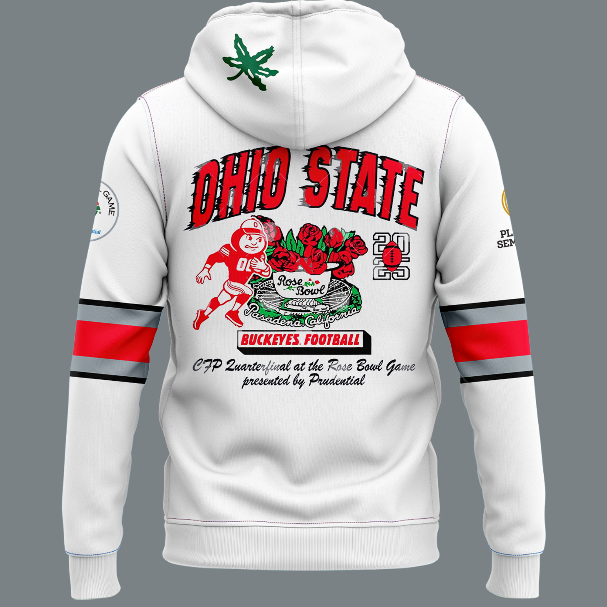 Ohio State Buckeyes Rose Bowl Game 2025 Hoodie - Famjoys Ohio State Buckeyes Rose Bowl Game 2025 Hoodie - Famjoys