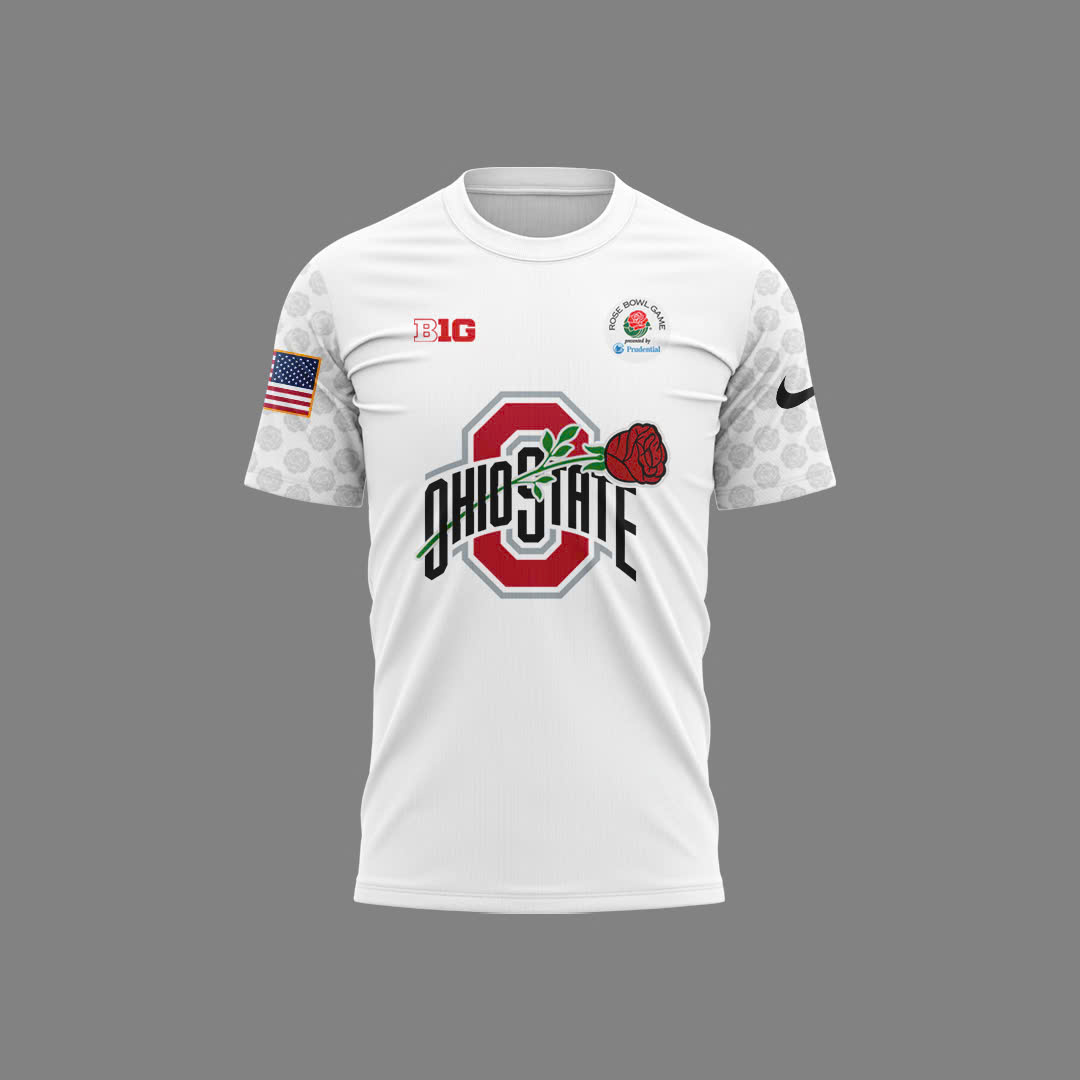Ohio State Buckeyes Rose Bowl Game 2025 Tshirt - Famjoys Ohio State Buckeyes Rose Bowl Game 2025 Tshirt - Famjoys